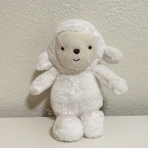 Carter’s Child of Mine White Lamb Plush Lovey Baby Rattle Crinkle Ears 2016